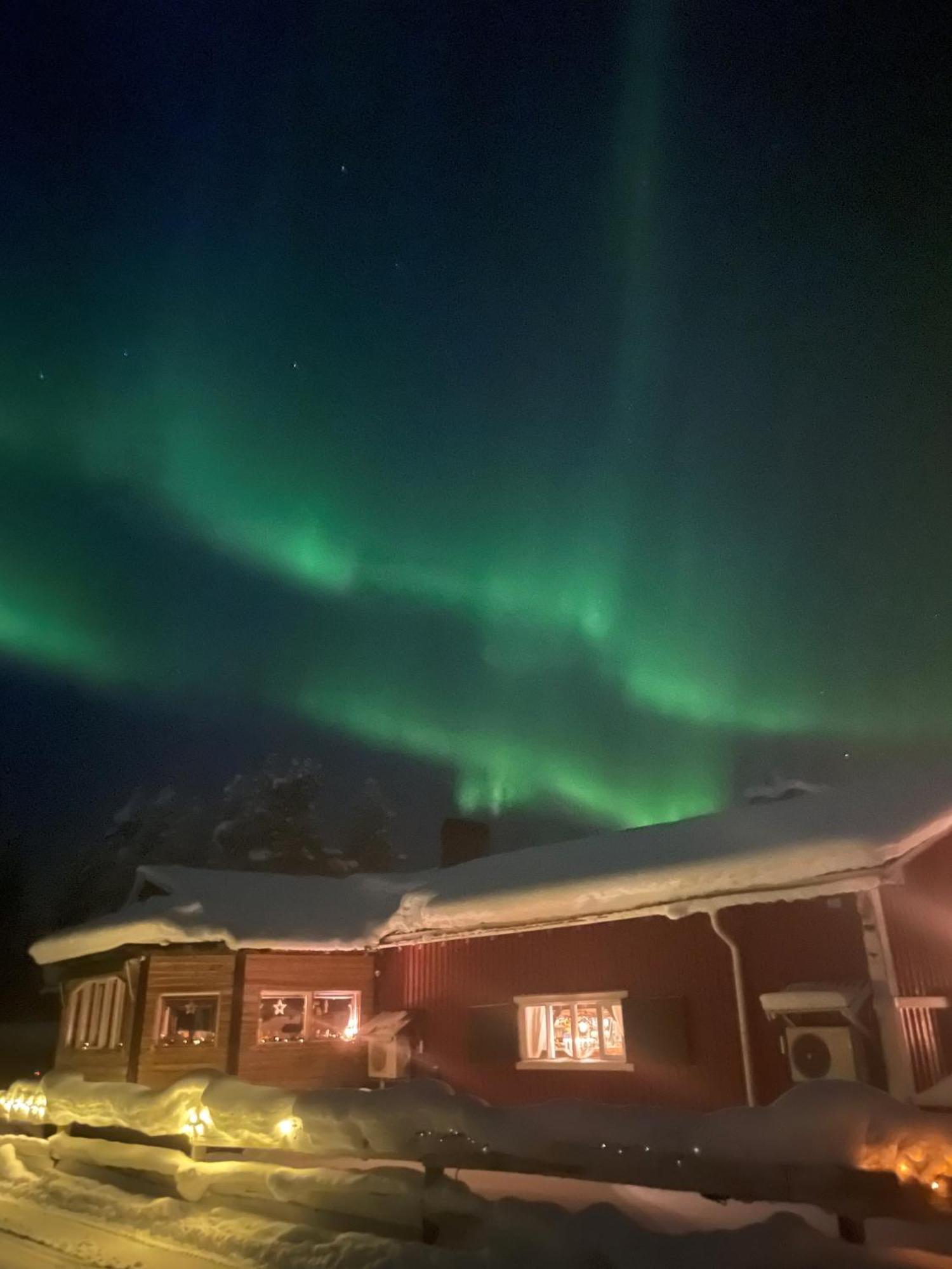 Skogen-Lodge Koskullskulle Exteriér fotografie