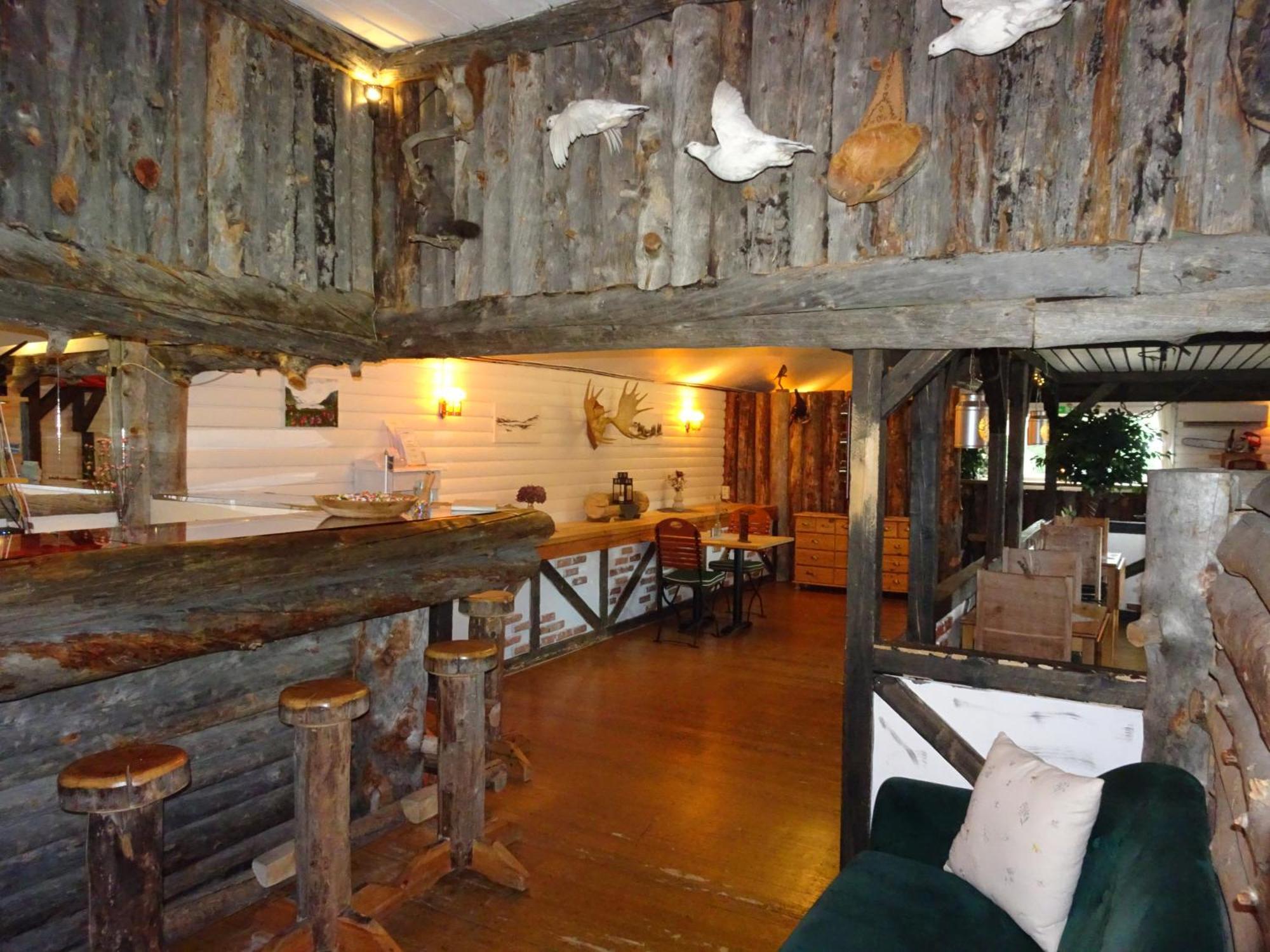 Skogen-Lodge Koskullskulle Exteriér fotografie