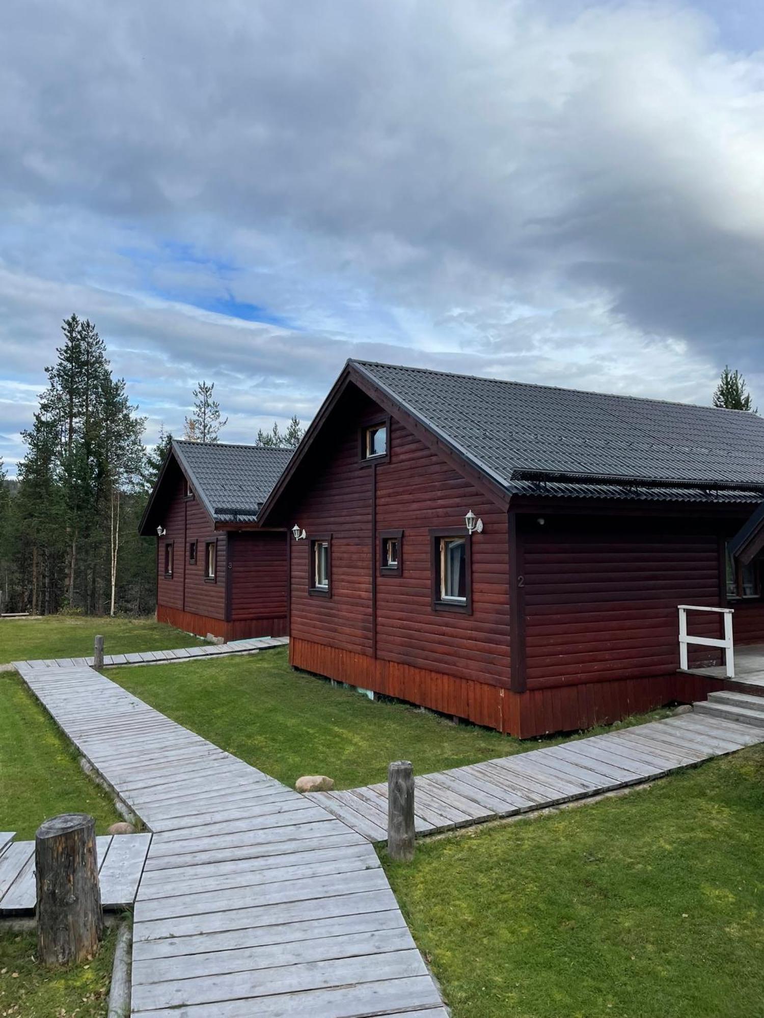 Skogen-Lodge Koskullskulle Exteriér fotografie