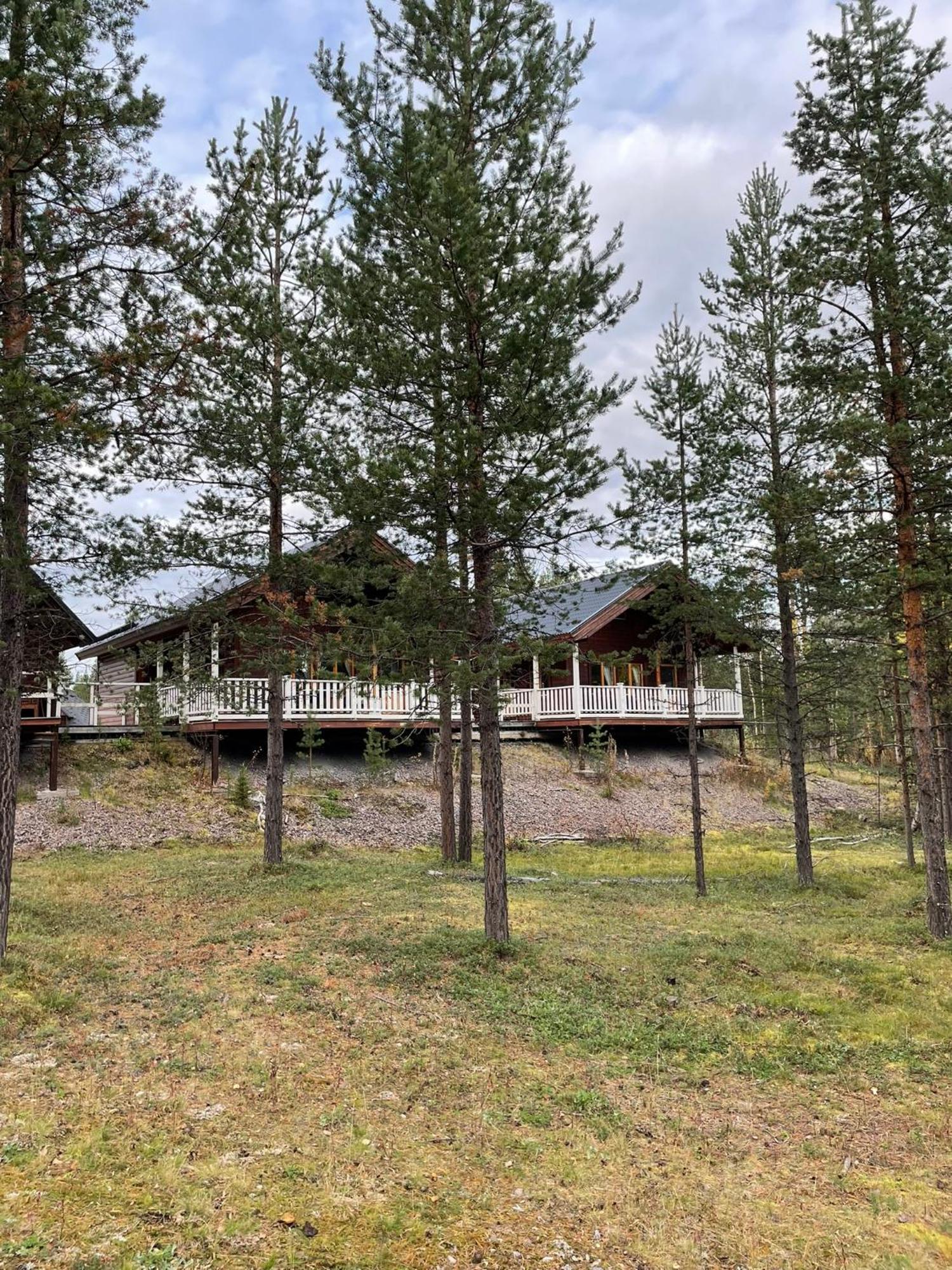Skogen-Lodge Koskullskulle Exteriér fotografie